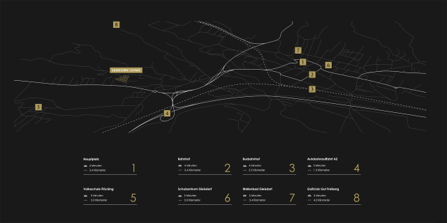 Sundown Living Lageplan